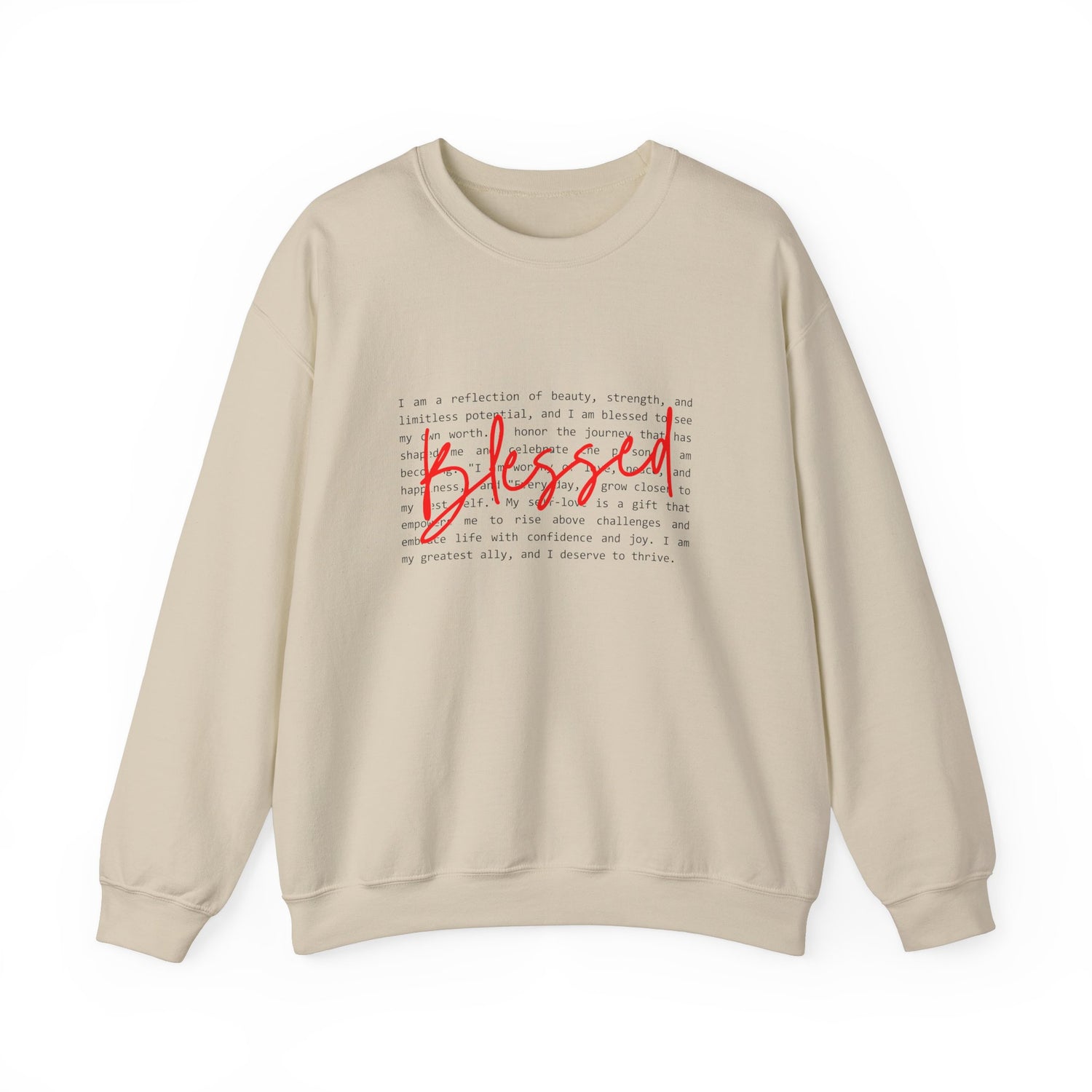Note to Self: Blessed- Premium Sweatshirt
