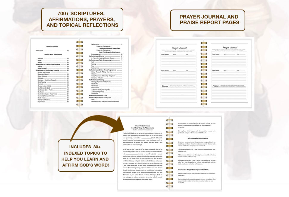 ATW White & 52 Week Prayer Journal Bundle (Pre-order)