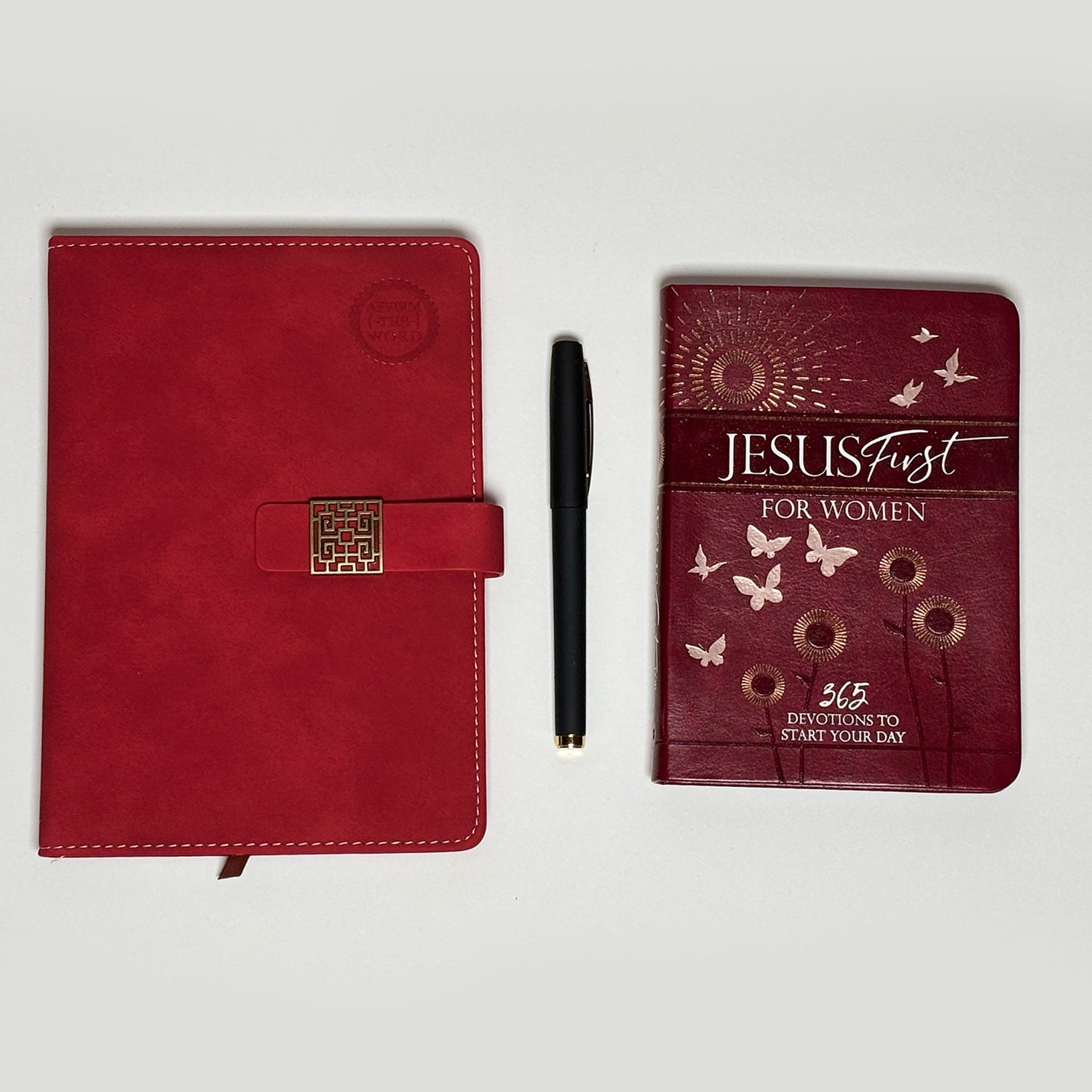 Jesus First +Lined Journal Gift Set