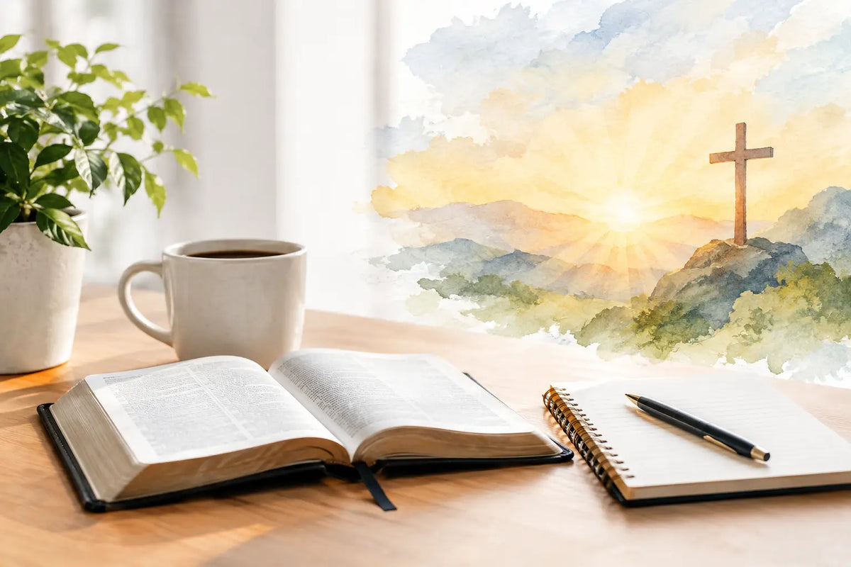 Christian Morning Routine Checklist That Sticks
