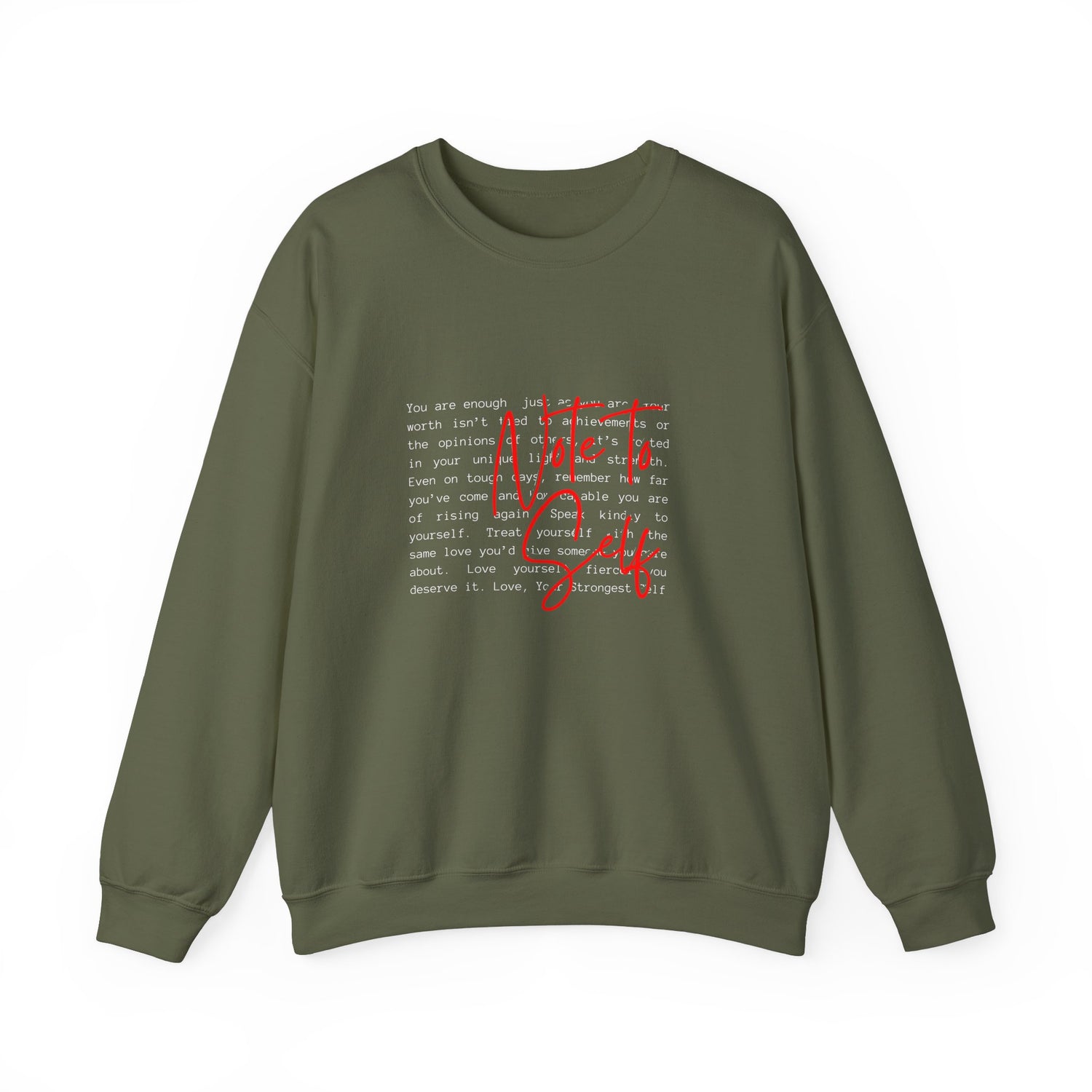 Note to Self: You are- Premium Sweatshirt