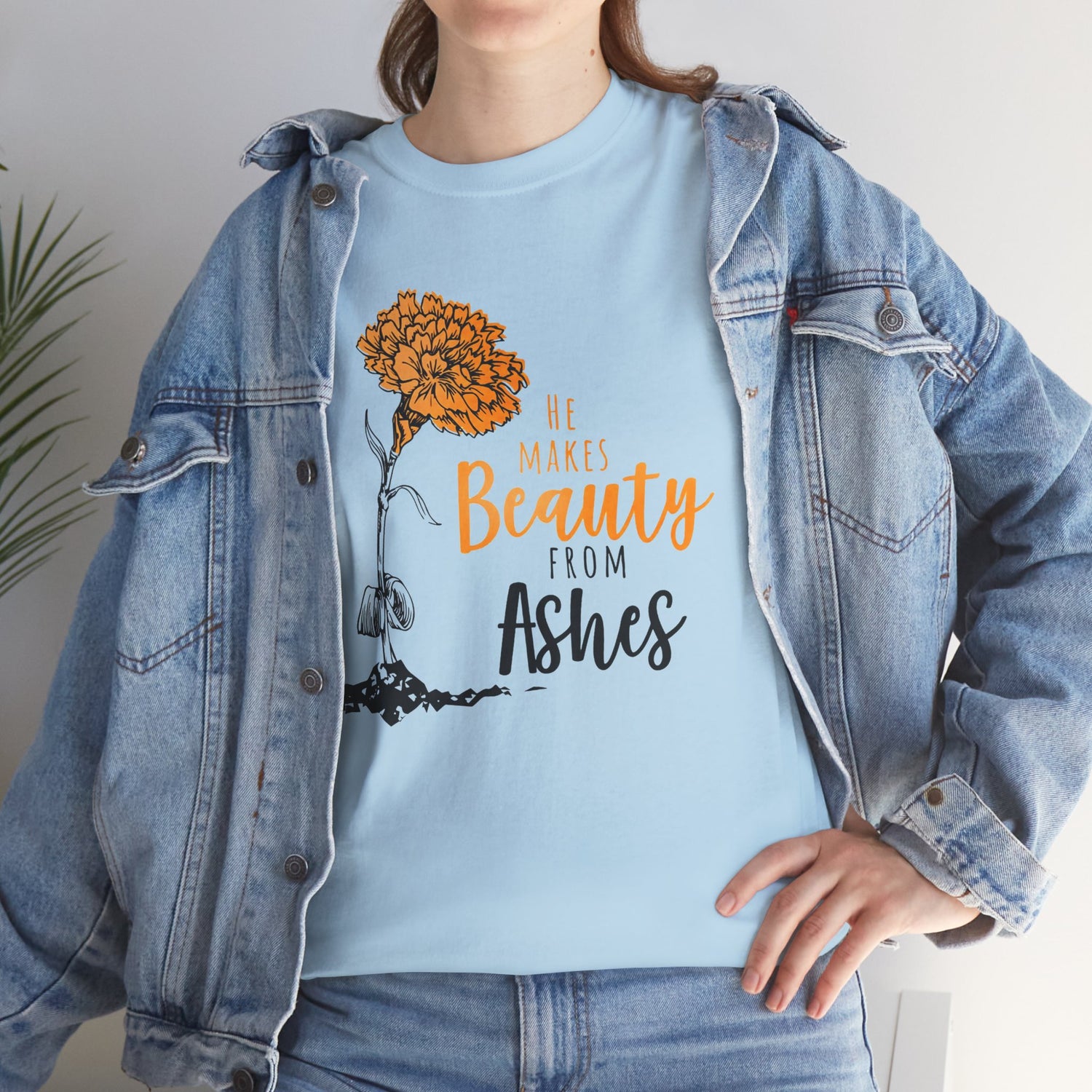 Beauty for Ashes— Light Fab Tee