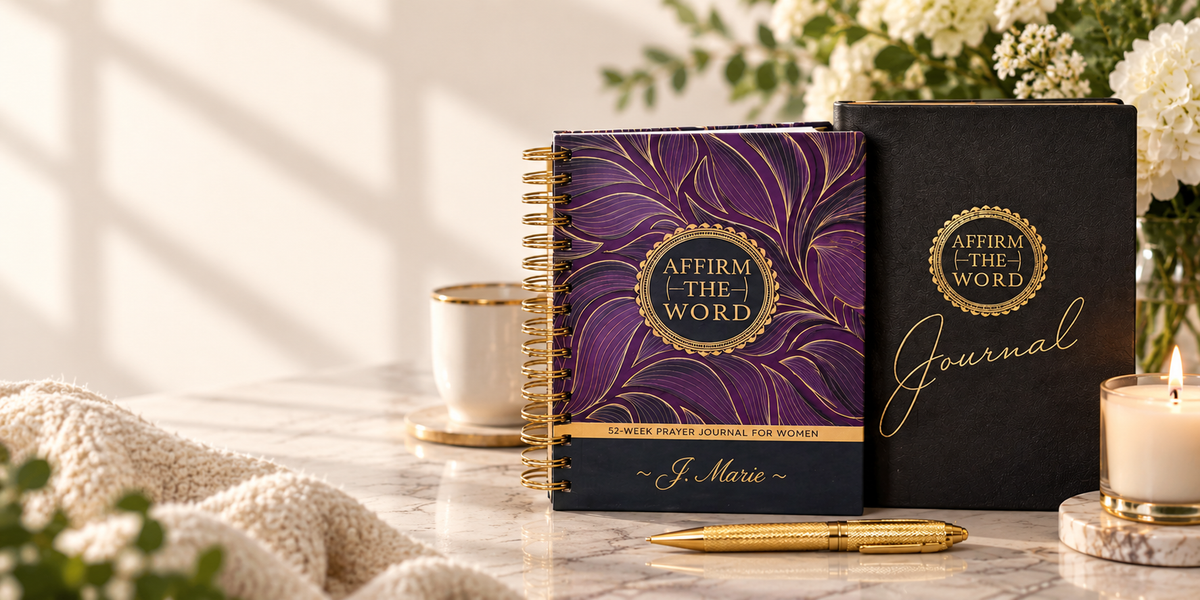 Woman writing in prayer journal