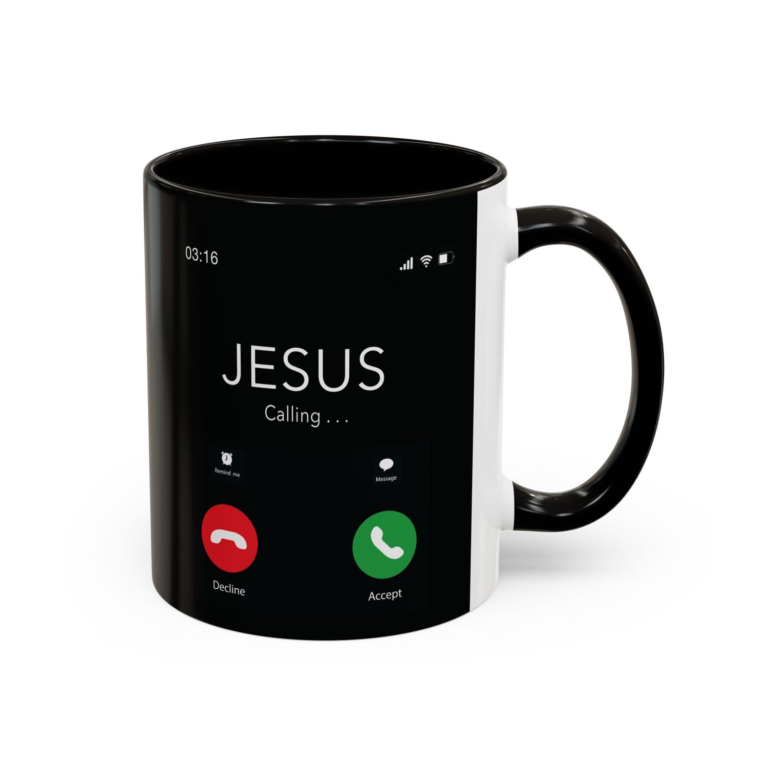 Jesus Calling Coffee Mug – 'Jesus Calling' Caller Screen 11oz/15oz
