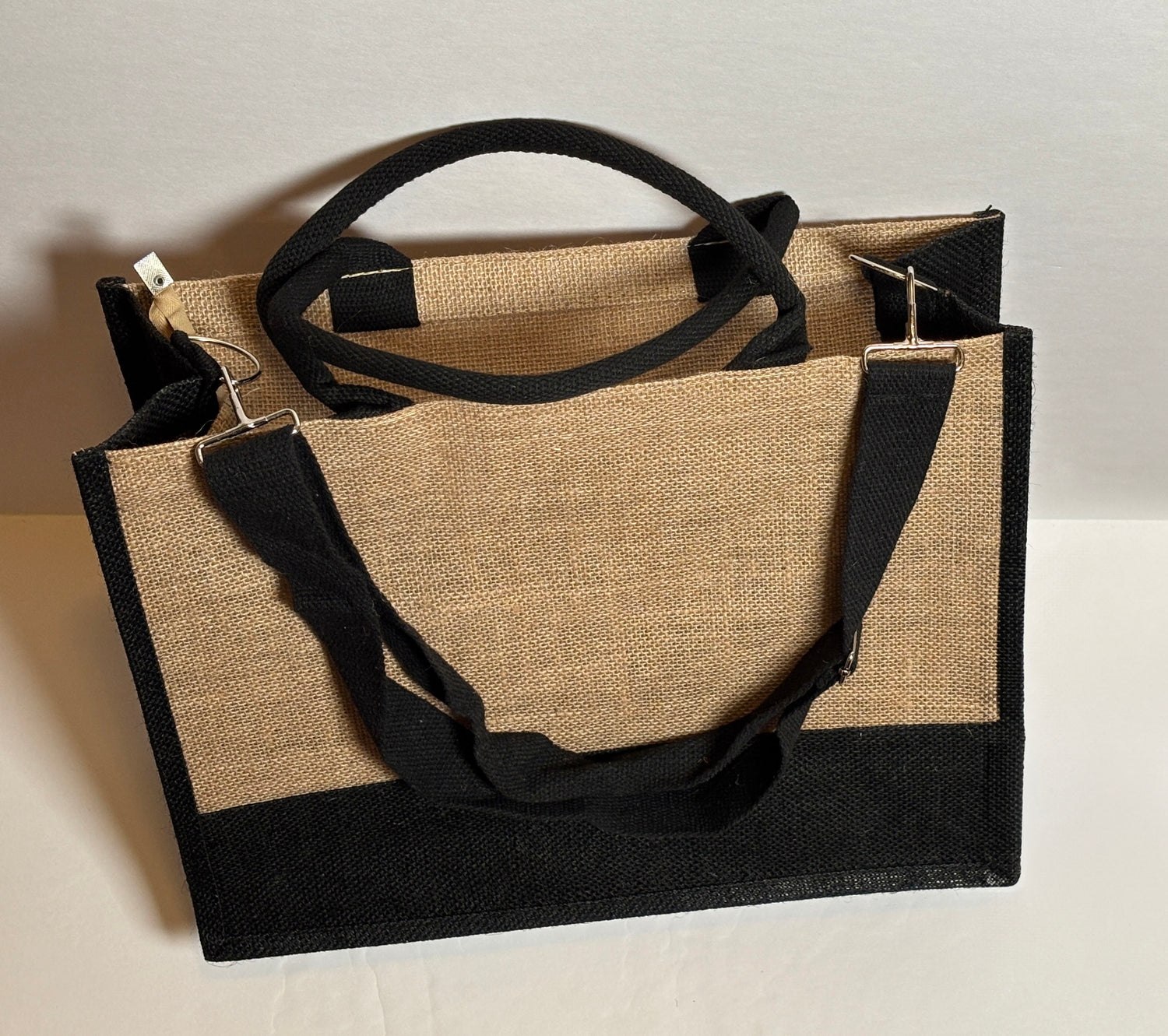 Branded Burlap Tote
