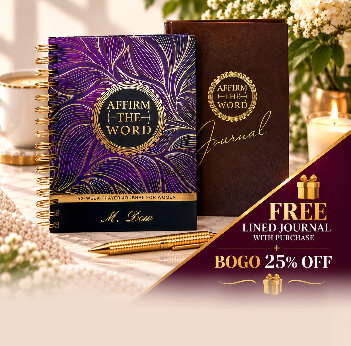 Woman writing in prayer journal