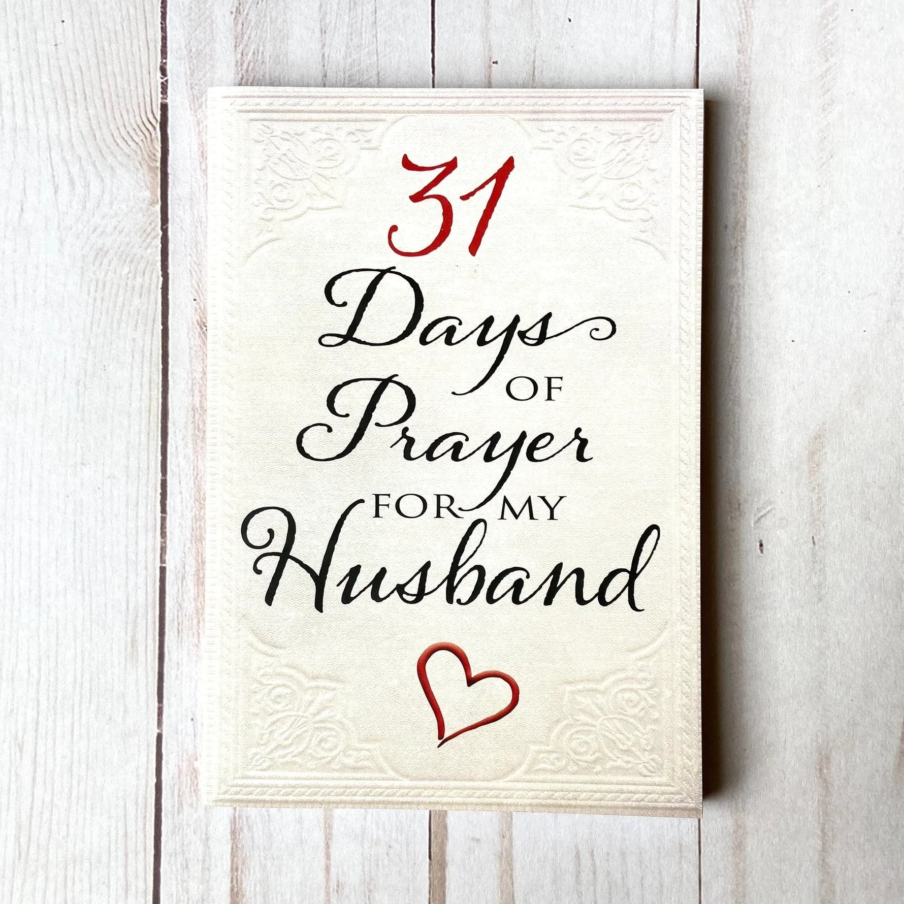 31 Days of Prayer for My Husband - Affirm The Word Literary