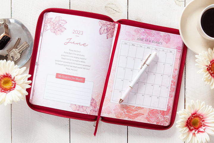 A Little God Time Women 2023 | 12-Month Planner - Affirm The Word Literary