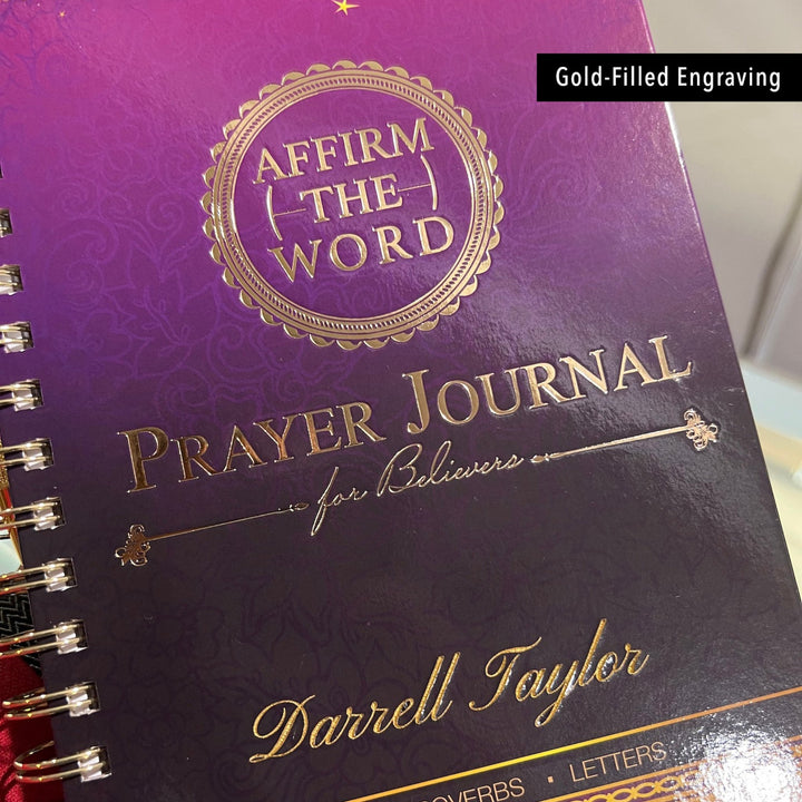 Affirm The Word Prayer Journal & Pen - Affirm The Word Literary