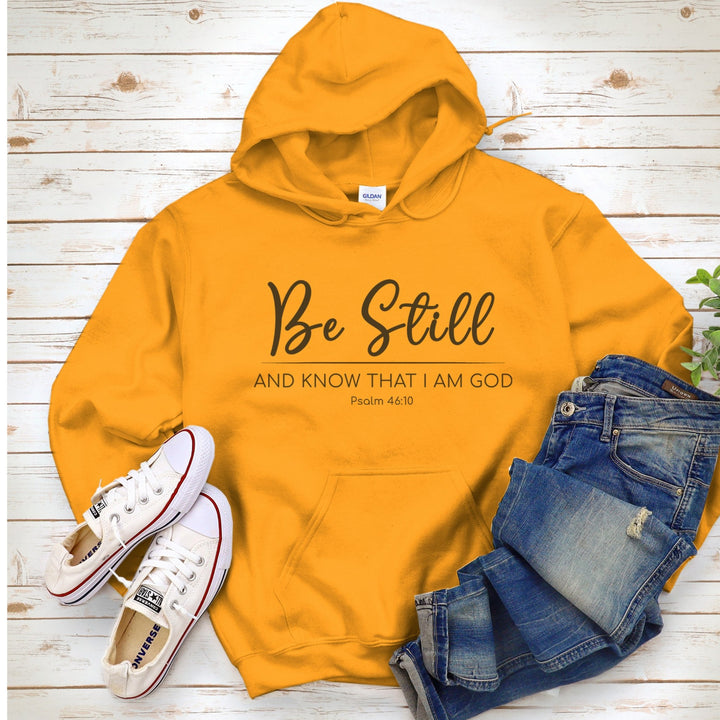 Be Still . . . Light Fab Hoodie - Affirm The Word Literary