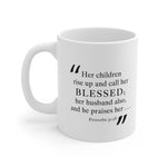 Blessed Mama Ceramic Mug - Affirm The Word Literary