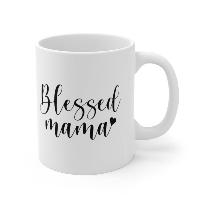 Blessed Mama Ceramic Mug - Affirm The Word Literary