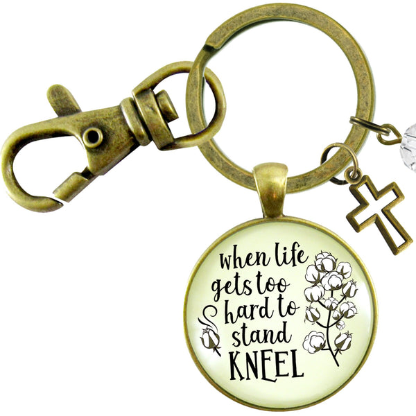 Faith– When Life . . . Keychain - Affirm The Word Literary