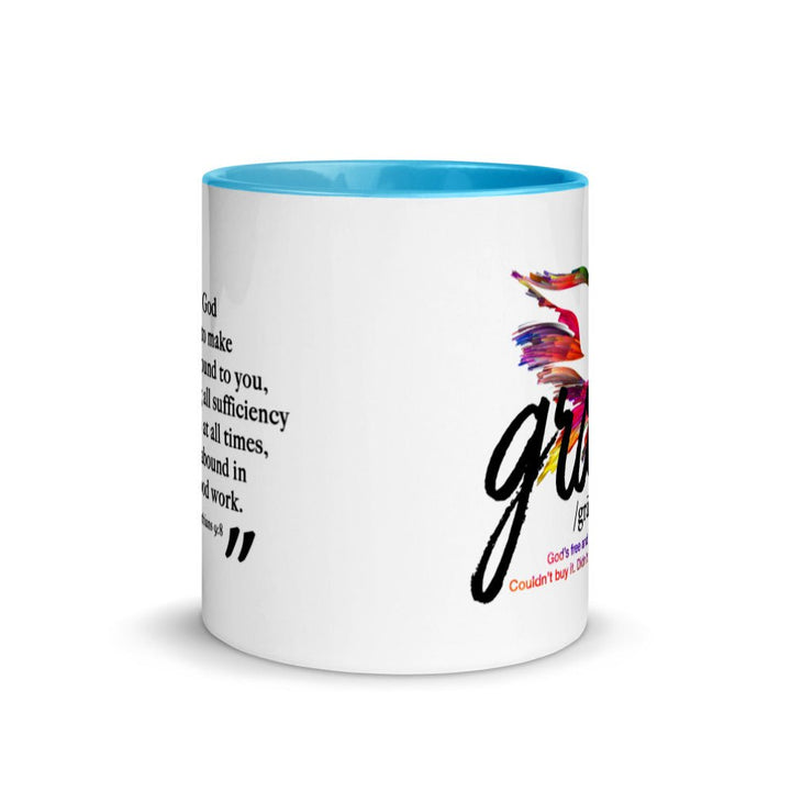 Grace| Multi Col Mug w/ Color Inside - Affirm The Word Literary