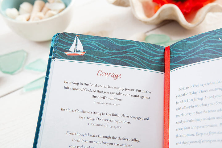 Prayers & Promises for Daily Strength | Faux Leather - Affirm The Word Literary